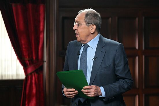 Russia Lavrov Interview