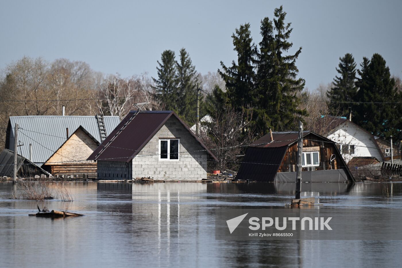 Russia Kurgan Floods