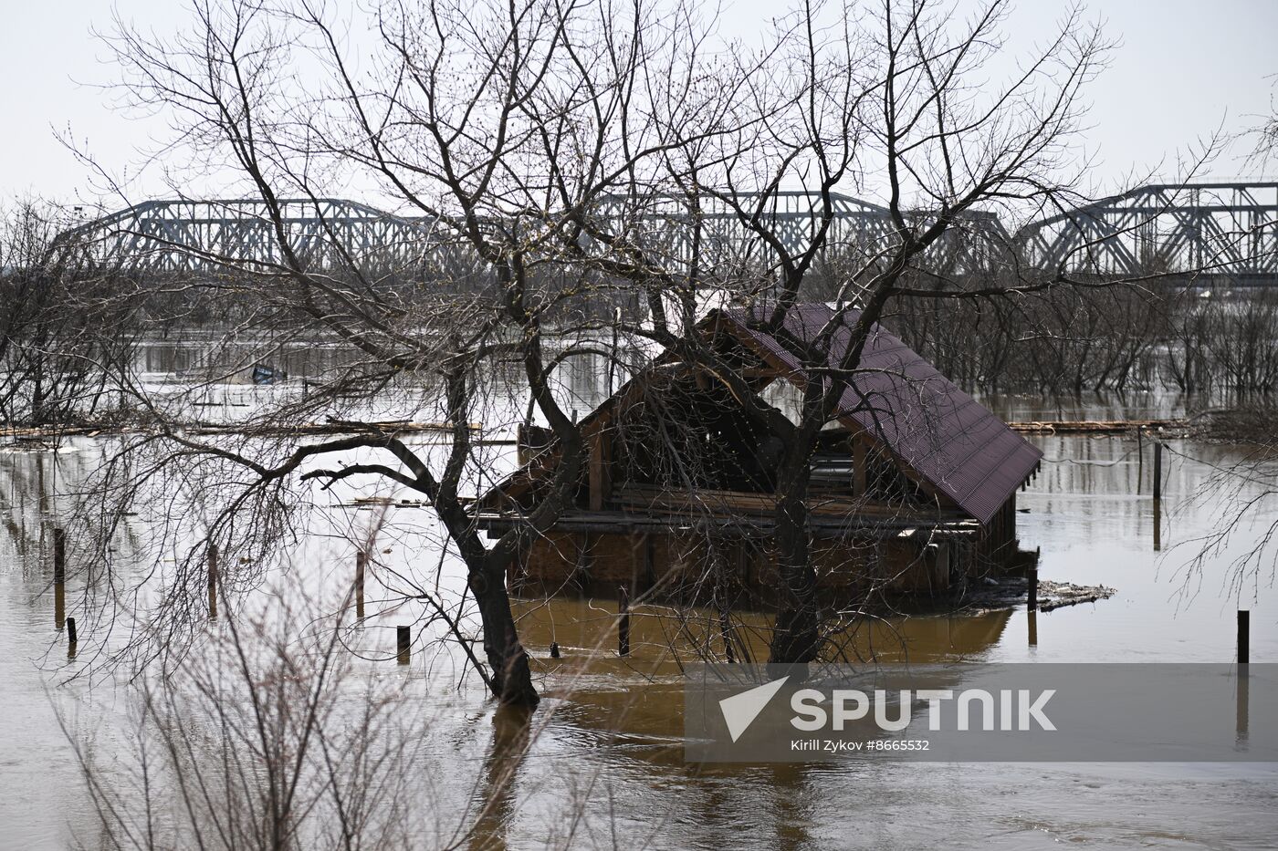 Russia Kurgan Floods