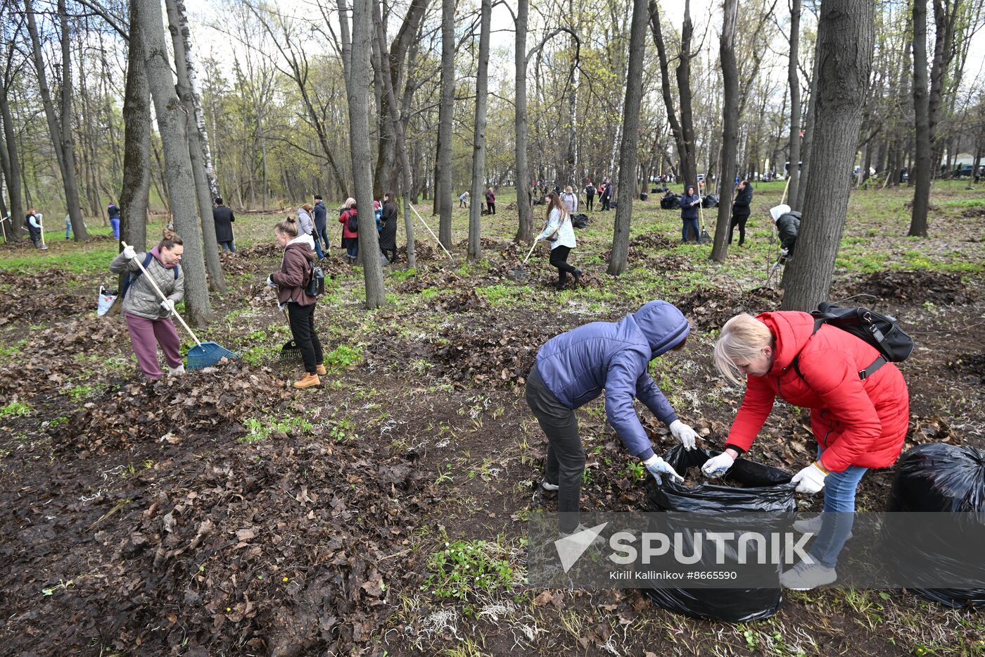Russia Spring Season Clean Up Campaign