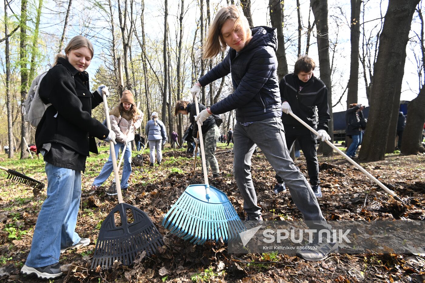 Russia Spring Season Clean Up Campaign