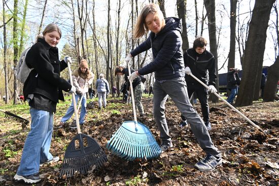 Russia Spring Season Clean Up Campaign