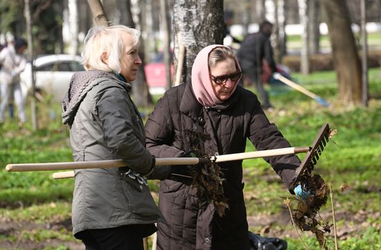Russia Spring Season Clean Up Campaign