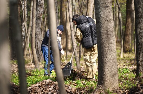 Russia Spring Season Clean Up Campaign
