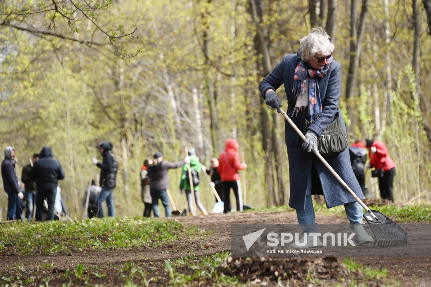 Russia Spring Season Clean Up Campaign