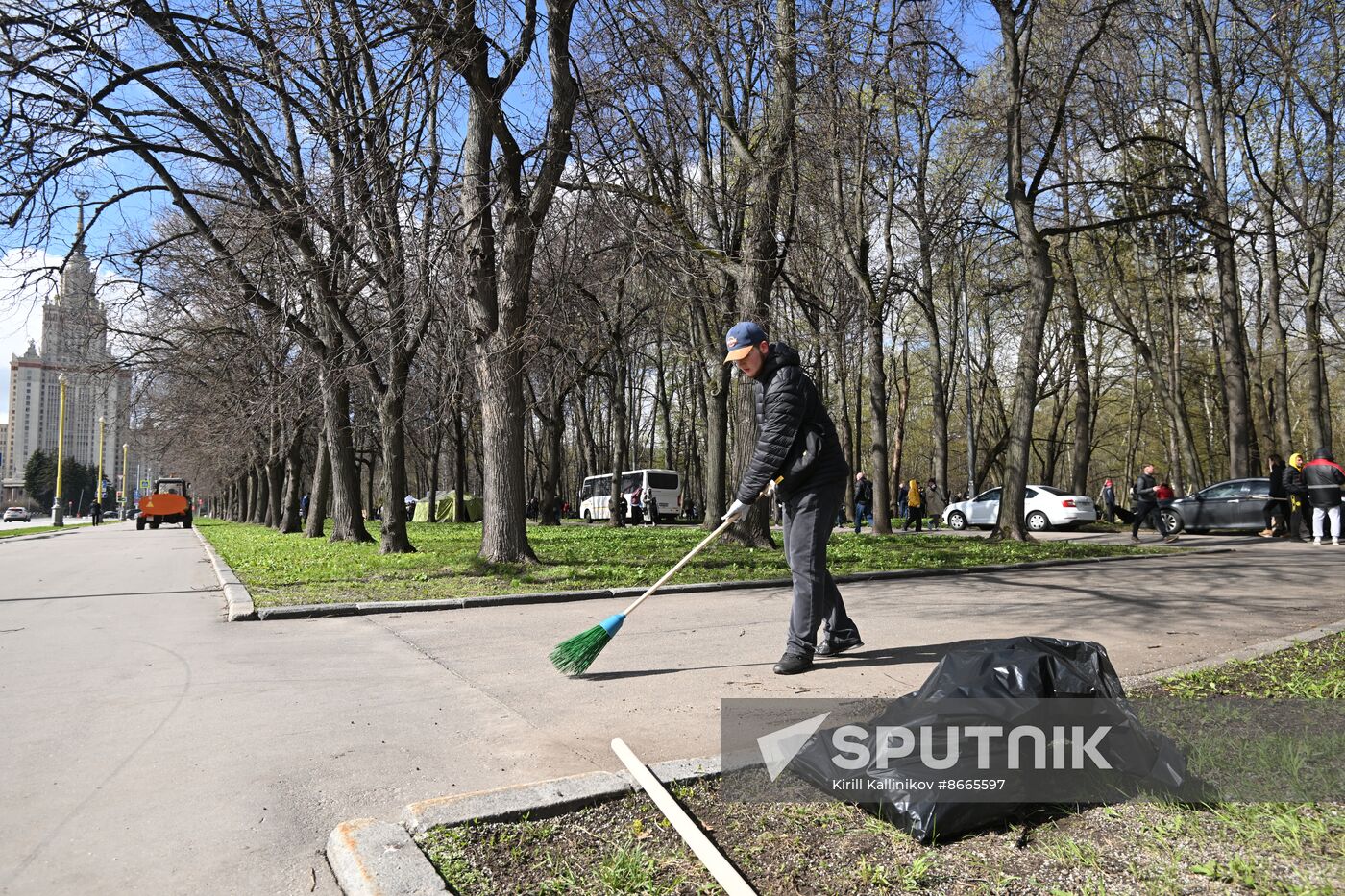 Russia Spring Season Clean Up Campaign