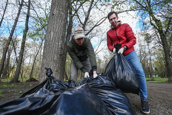 Russia Spring Season Clean Up Campaign