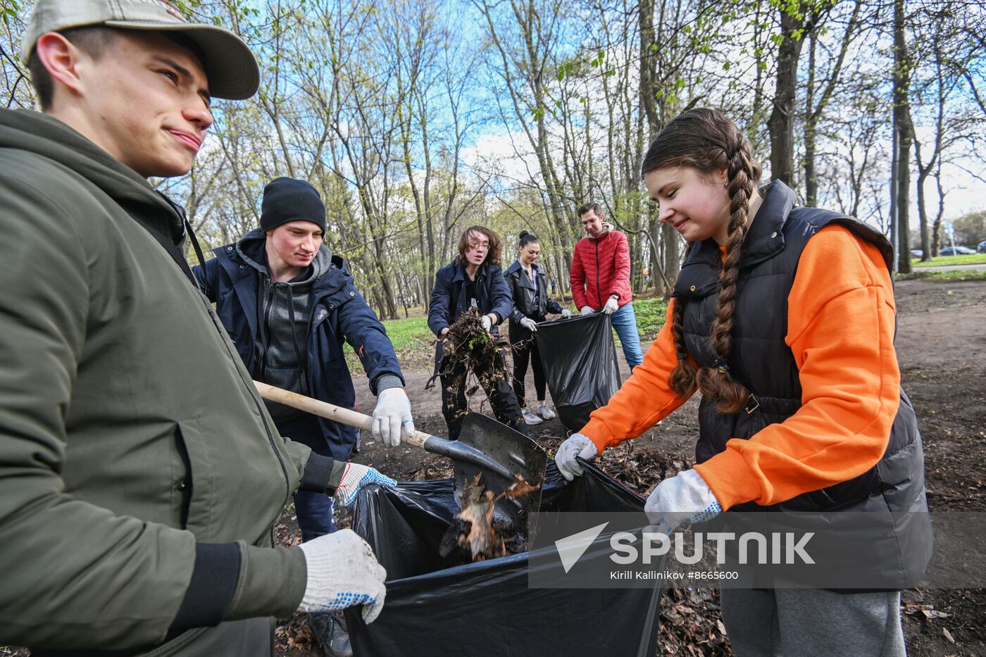Russia Spring Season Clean Up Campaign