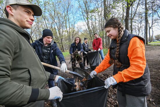 Russia Spring Season Clean Up Campaign
