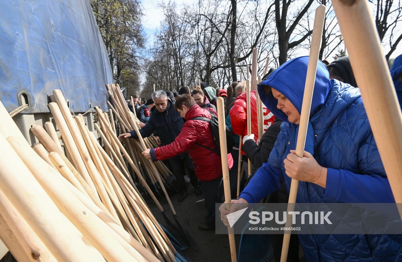 Russia Spring Season Clean Up Campaign
