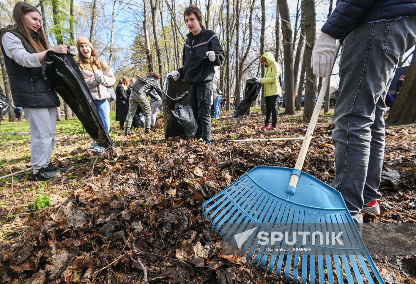 Russia Spring Season Clean Up Campaign