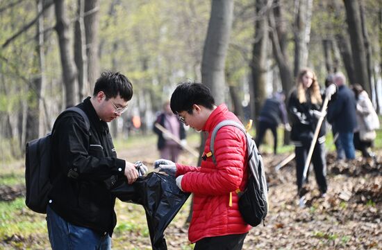Russia Spring Season Clean Up Campaign