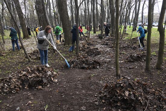 Russia Spring Season Clean Up Campaign