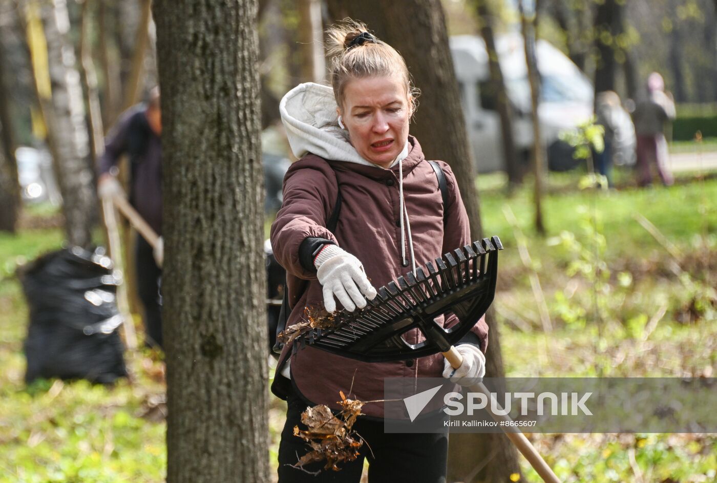 Russia Spring Season Clean Up Campaign