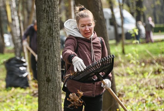 Russia Spring Season Clean Up Campaign