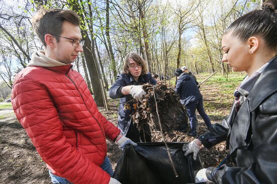 Russia Spring Season Clean Up Campaign