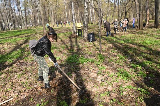 Russia Spring Season Clean Up Campaign