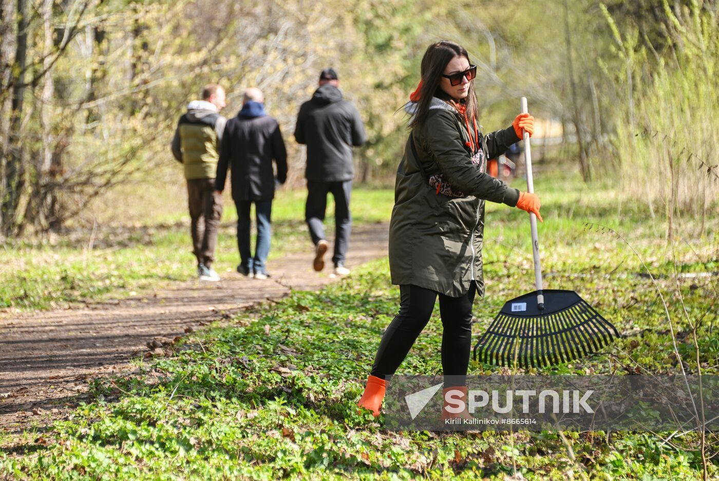 Russia Spring Season Clean Up Campaign