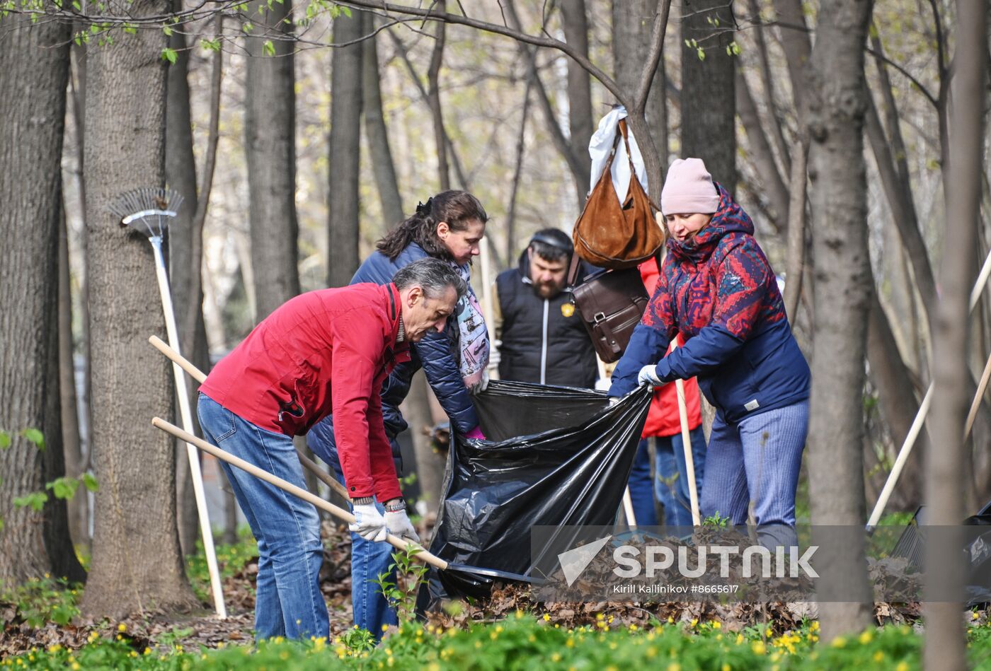 Russia Spring Season Clean Up Campaign