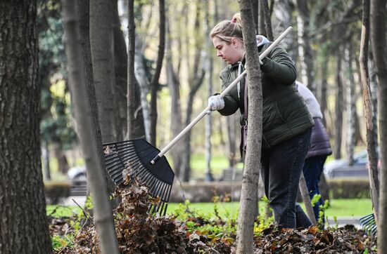 Russia Spring Season Clean Up Campaign