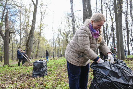 Russia Spring Season Clean Up Campaign