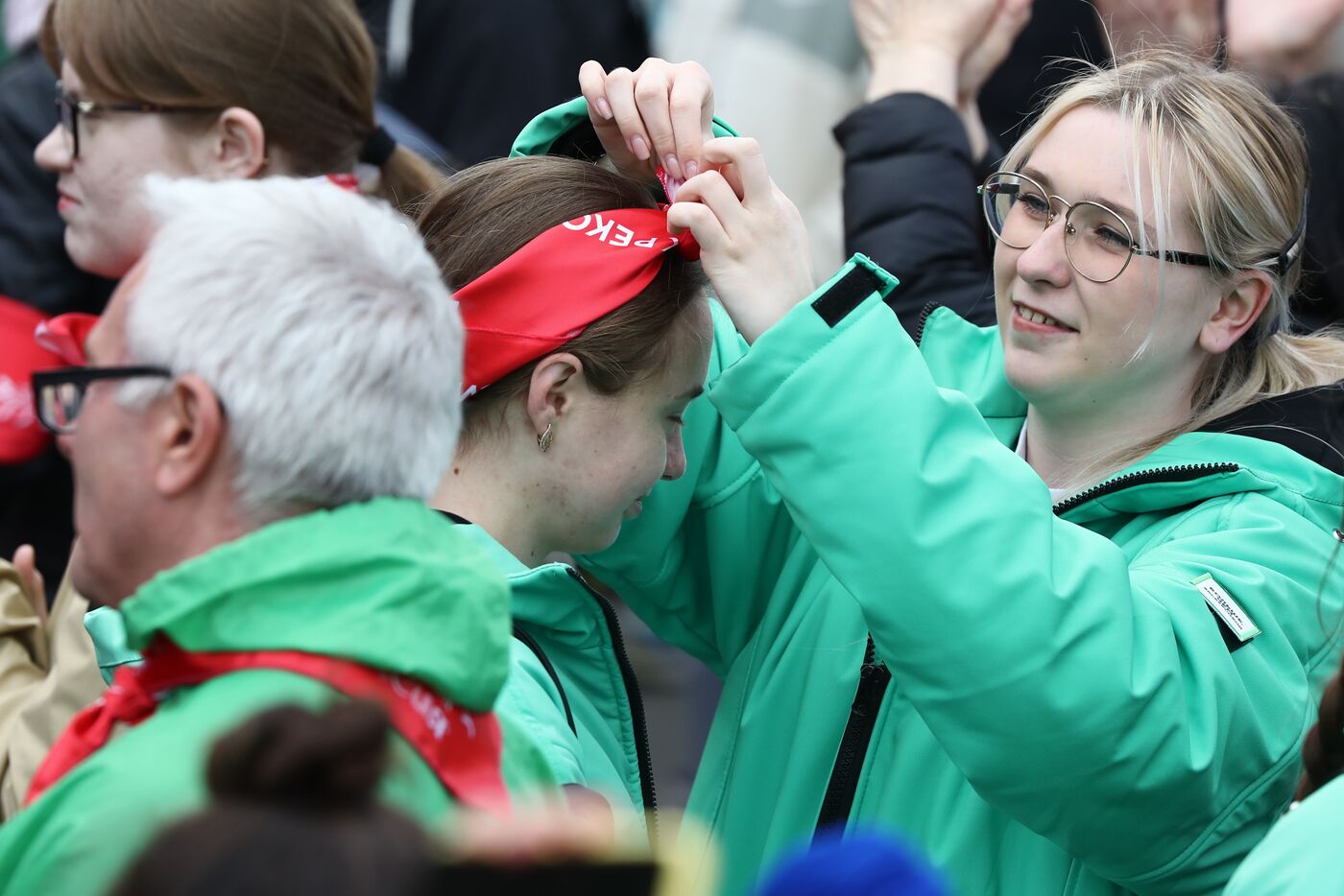 RUSSIA EXPO. Opening of RUSSIA EXPO's sports program: Setting record for mass warmup session