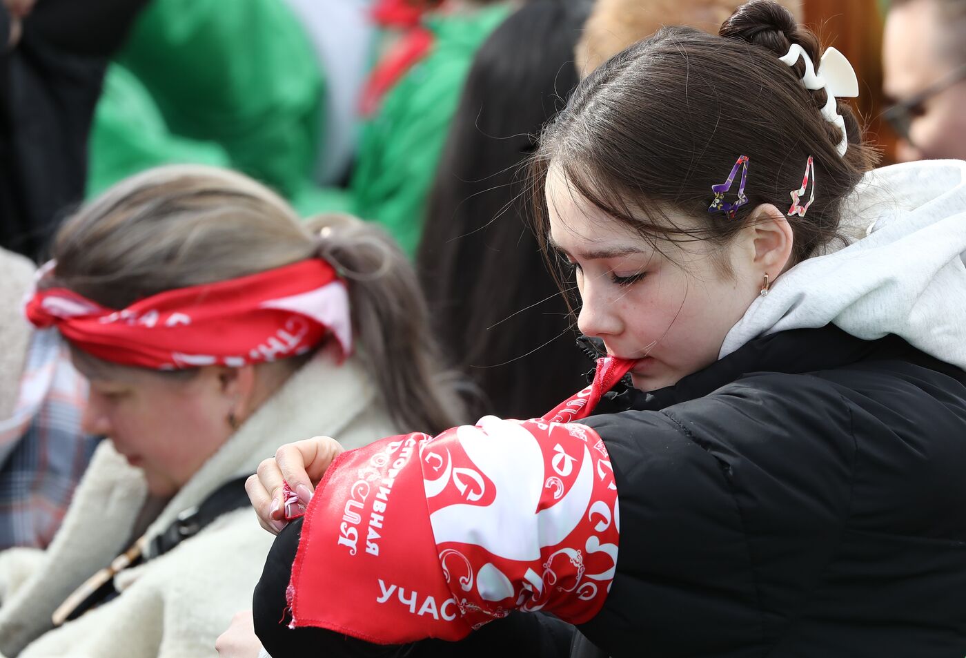 RUSSIA EXPO. Opening of RUSSIA EXPO's sports program: Setting record for mass warmup session