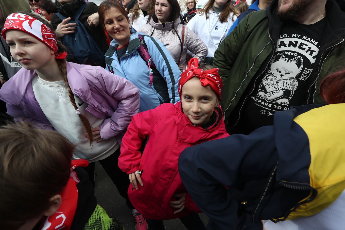 RUSSIA EXPO. Opening of RUSSIA EXPO's sports program: Setting record for mass warmup session