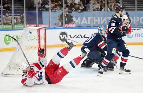 Russia Ice Hockey Kontinental League Metallurg - Lokomotiv