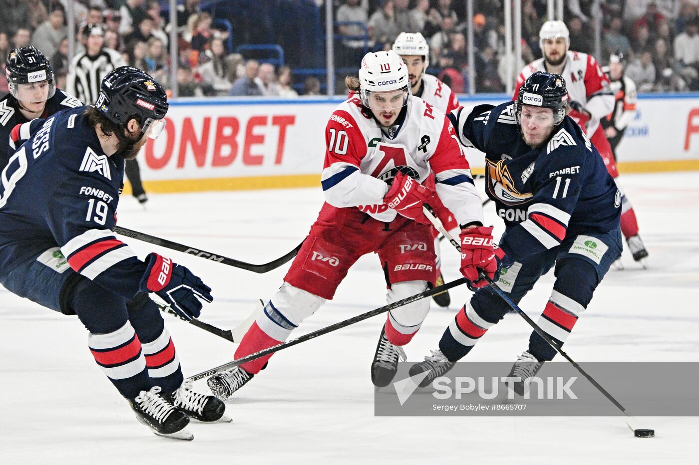 Russia Ice Hockey Kontinental League Metallurg - Lokomotiv