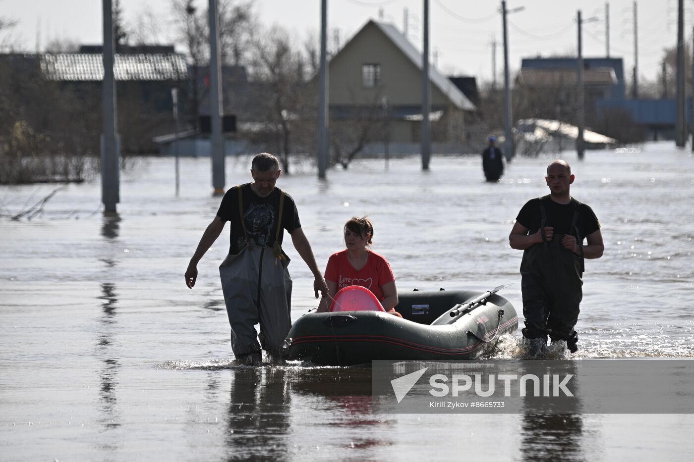 Russia Kurgan Floods