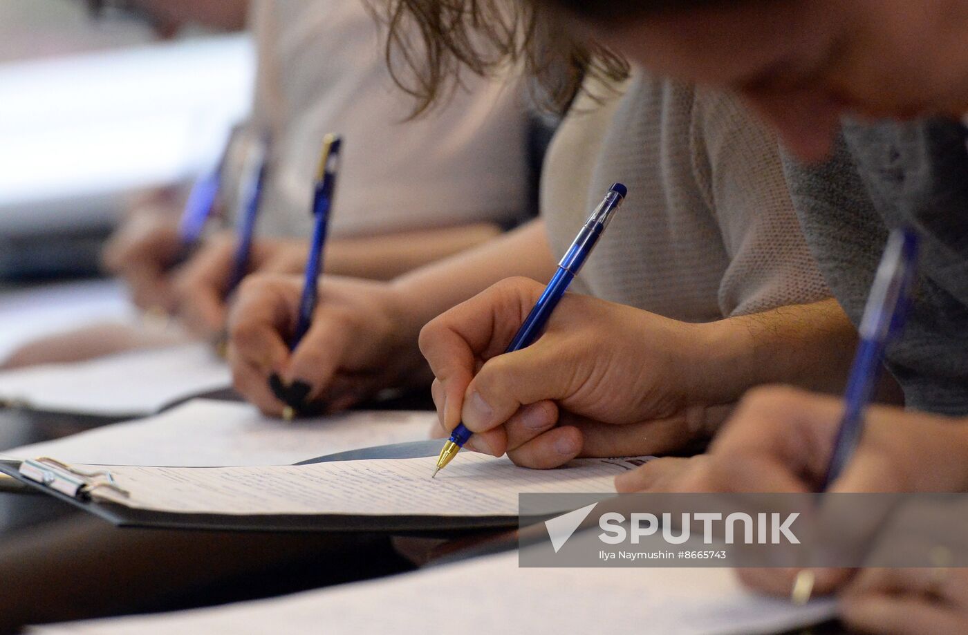 Russia Total Dictation Language Test