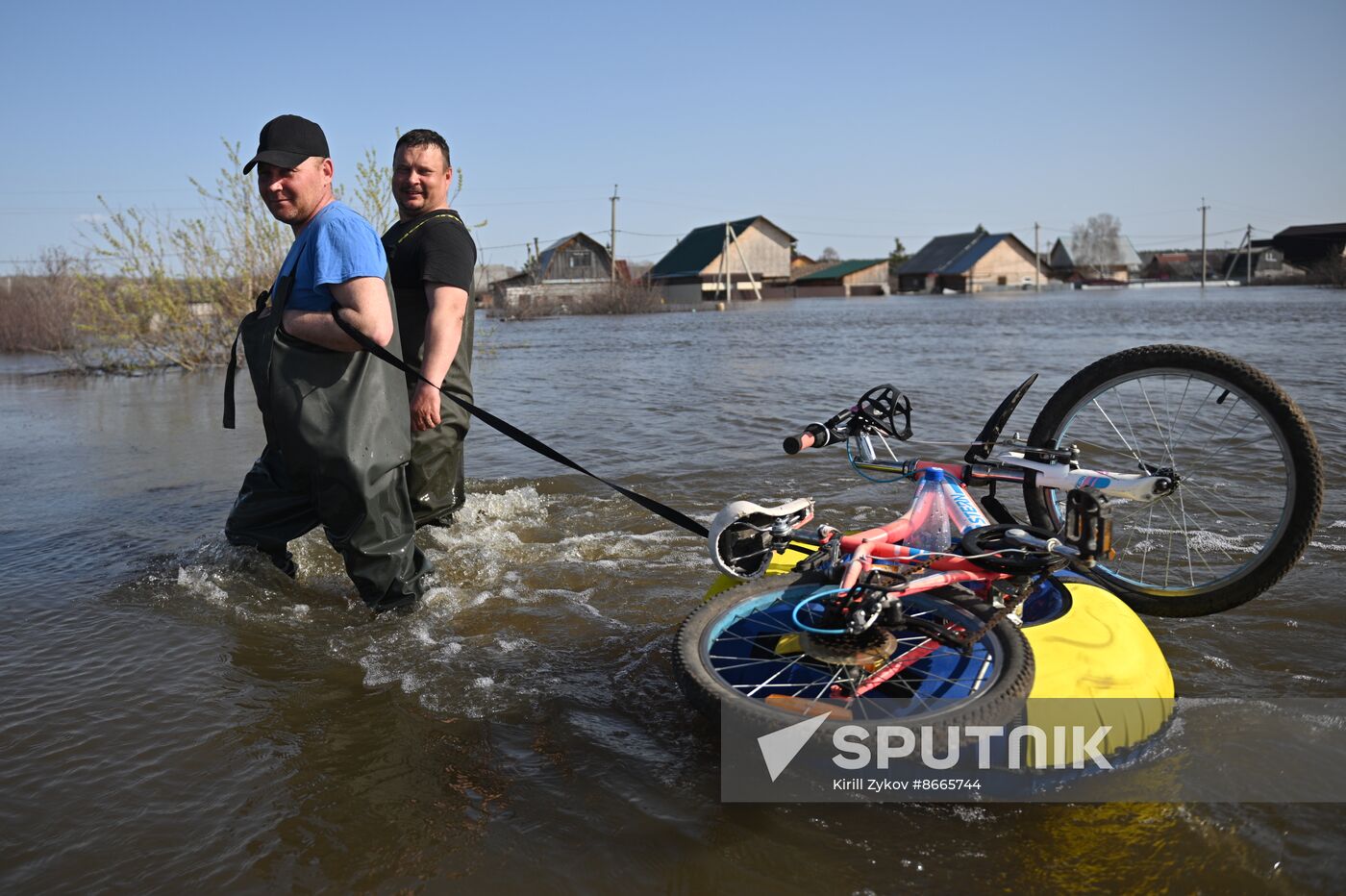 Russia Kurgan Floods