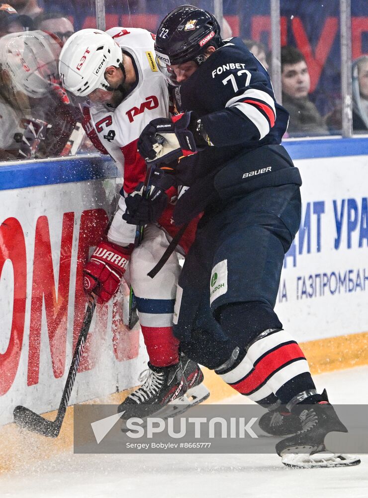 Russia Ice Hockey Kontinental League Metallurg - Lokomotiv