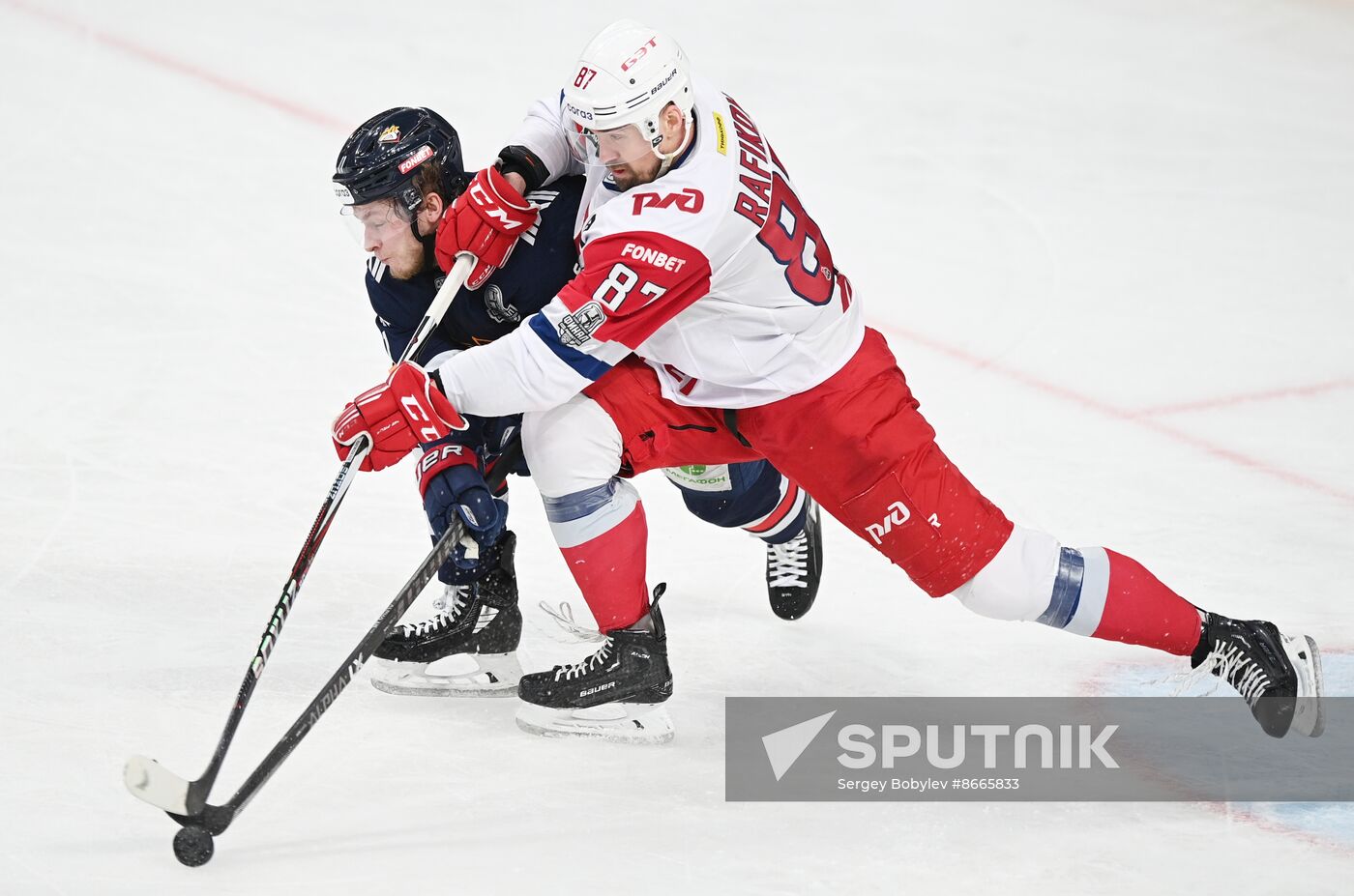 Russia Ice Hockey Kontinental League Metallurg - Lokomotiv