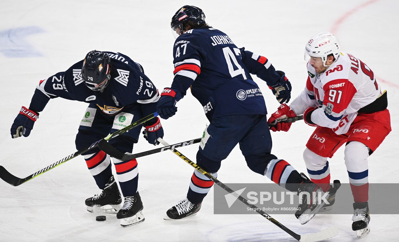 Russia Ice Hockey Kontinental League Metallurg - Lokomotiv