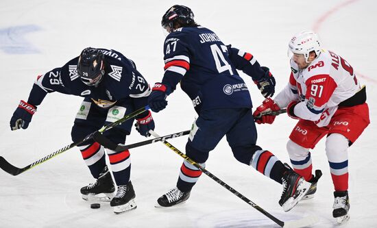 Russia Ice Hockey Kontinental League Metallurg - Lokomotiv