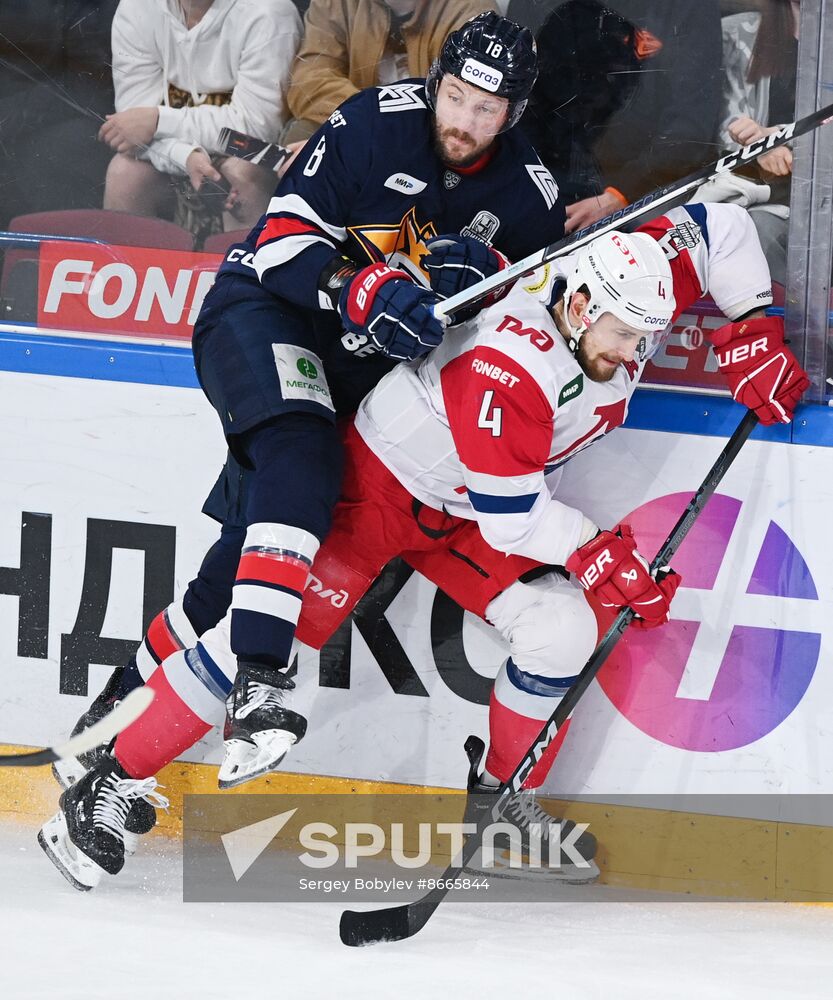 Russia Ice Hockey Kontinental League Metallurg - Lokomotiv