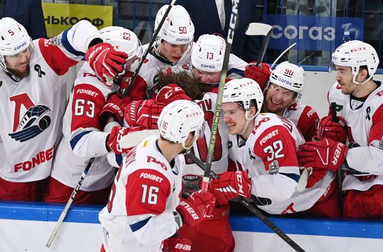 Russia Ice Hockey Kontinental League Metallurg - Lokomotiv