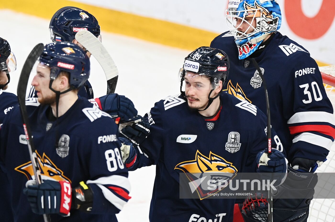 Russia Ice Hockey Kontinental League Metallurg - Lokomotiv