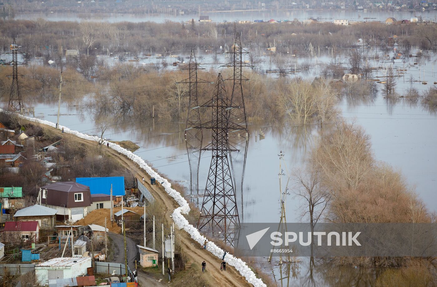 Russia Kurgan Floods