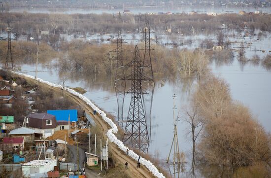 Russia Kurgan Floods