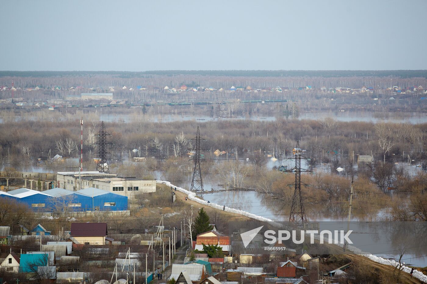 Russia Kurgan Floods