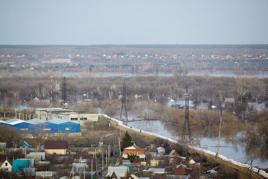 Russia Kurgan Floods