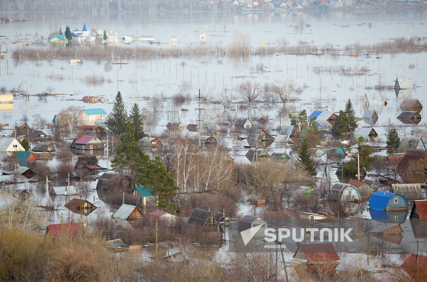 Russia Kurgan Floods