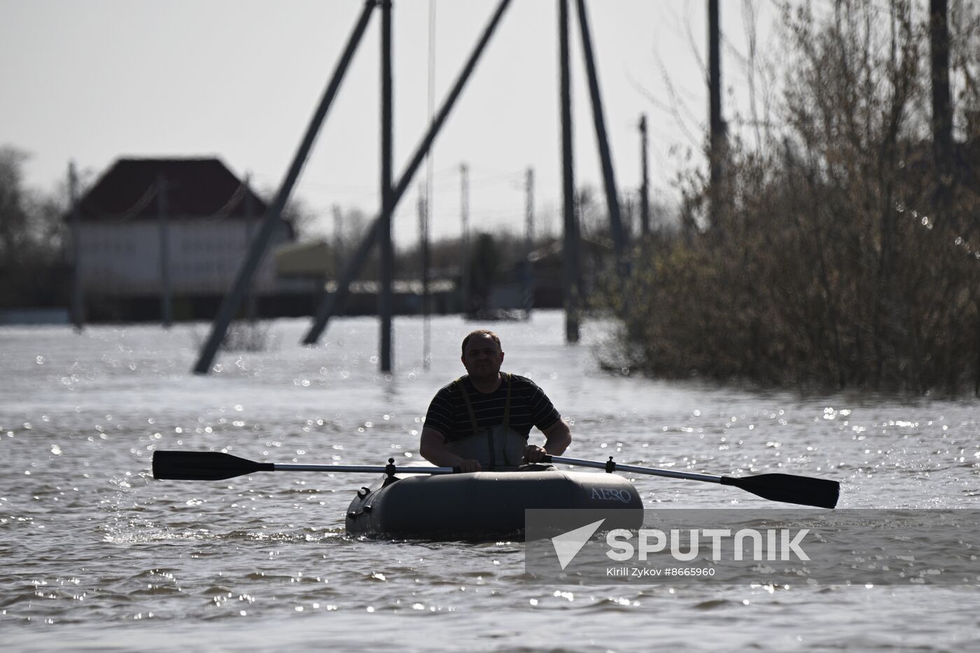 Russia Kurgan Floods