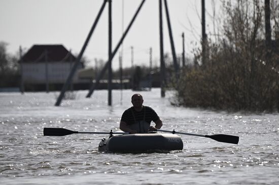 Russia Kurgan Floods