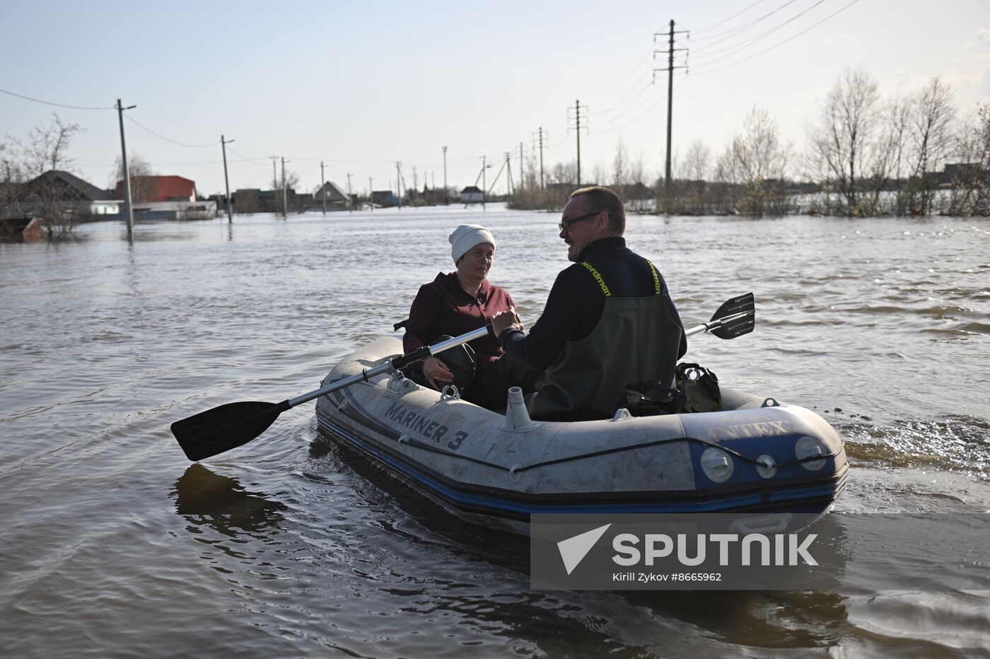 Russia Kurgan Floods