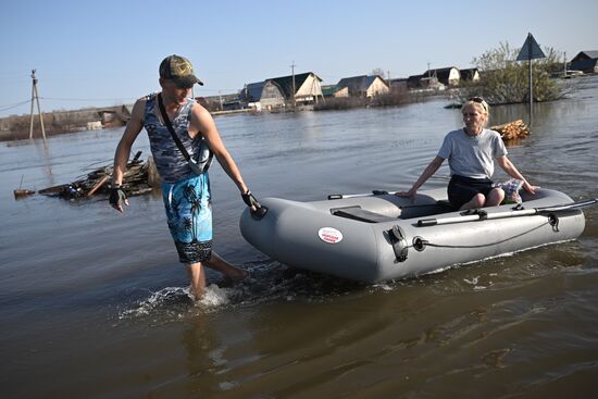 Russia Kurgan Floods