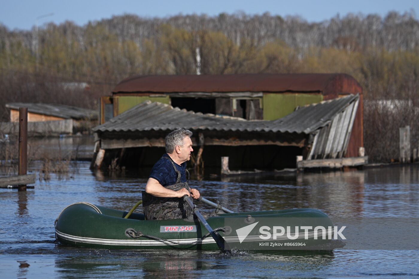 Russia Kurgan Floods